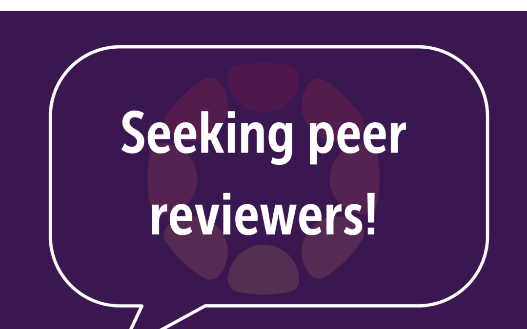 Seeking Reviewers for Peer Review Committee